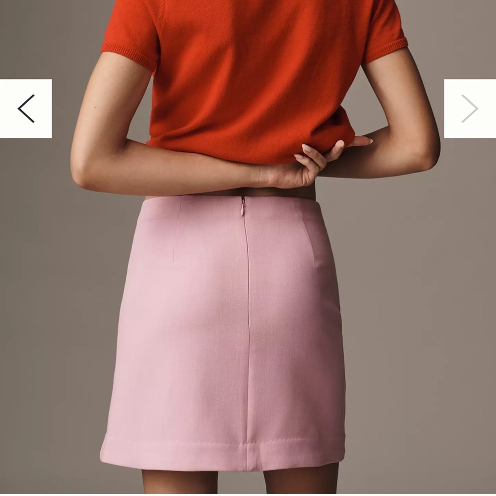 Maeve anthro mini skirt - pink - Picture 3 of 4